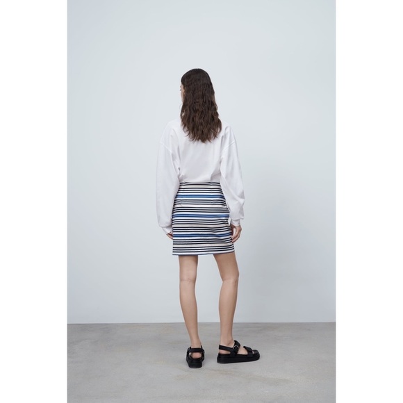 NWT‎ Zara Combination Cut Out Dress Size Medium - Picture 3 of 13